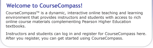 Welcome to CourseCompass